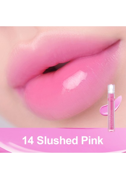 Glassy Layer Fixing Tint / Parlak, Uzun Süre Kalıcı Tint - 14 Slushed Pink