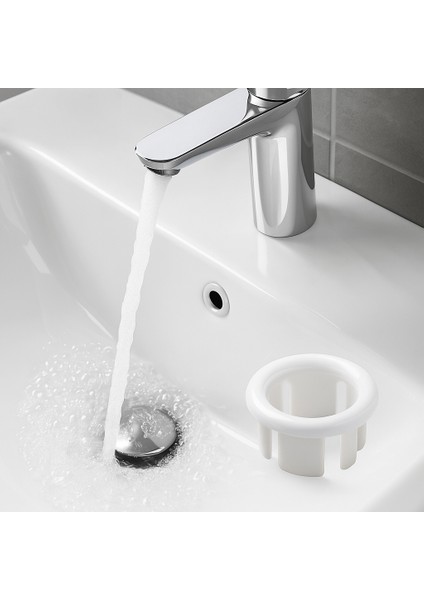 Desıphon Şık ve Uyumlu Tasarımıyla Beyaz Lavabo Taşma Yüzüğü – Standart Model fiyatları