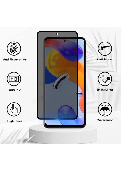 Xiaomi Redmi Note 11 Pro ”ESD ANTI-STATIC” Gizli Hayalet Cam Ekran Koruyucu