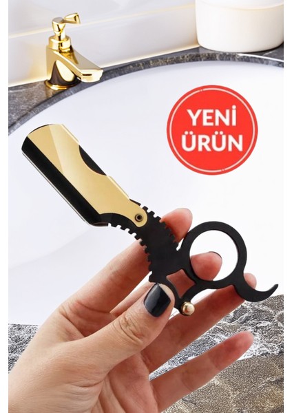 U4 Full Metal Ustura + 5 Adet Platinum Yaprak Jilet