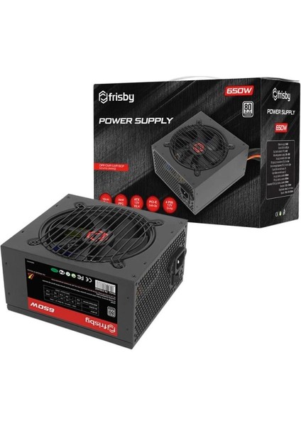 Frısby FR-PS6580P 80+ Power Supply 650W