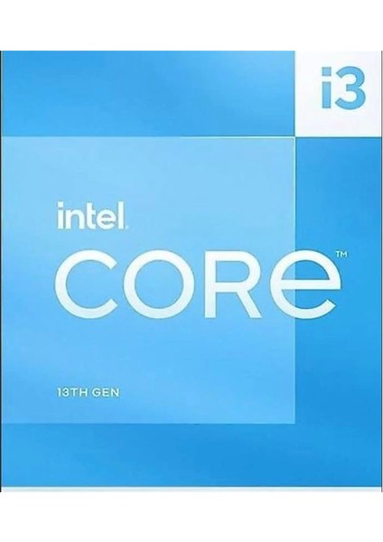 Intel Core Cı3 13100 3.4ghz 12MB 1700P Fanlı (Box)