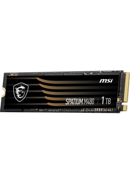 Msı 1tb Spatıum M480 Pro 7400-6000MB/S M2 Nvme Gen4 Disk