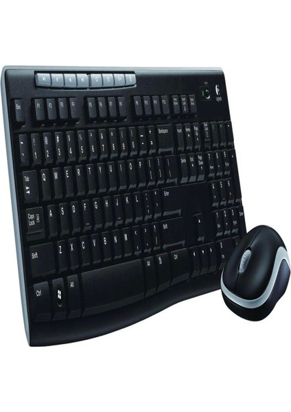 Logıtech MK270 Q Tr Kablosuz Klavye Mouse Set Siyah 920-004525