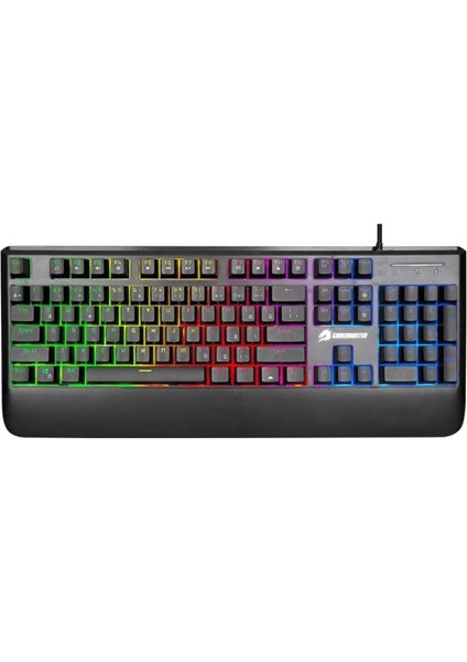 Gamebooster Gb-G4 USB Q Trk Siyah Rainbow Yarı Mekanik Gaming Klavye