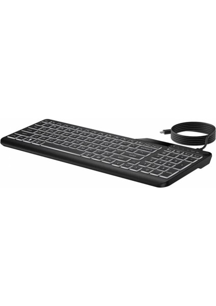 Hp 405 7N7C1AA Aydınlatmalı USB Türkçe Klavye - Siyah
