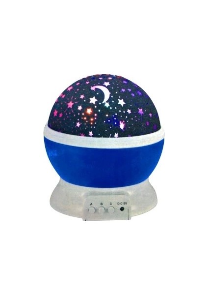 Star Master Pilli Dönerli Gece Lambası (4172)