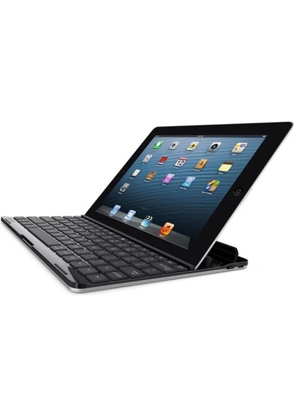 Belkin BLK-F5L141EABLK-WHT Siyah Bluetooth IPAD3G Q Multimedia Kablosuz Klavye