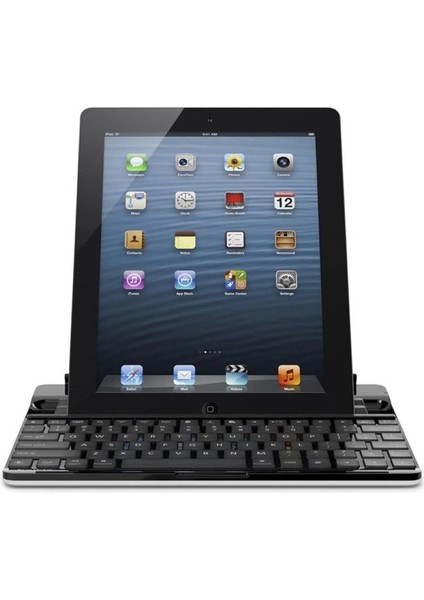 Belkin BLK-F5L141EABLK-WHT Siyah Bluetooth IPAD3G Q Multimedia Kablosuz Klavye