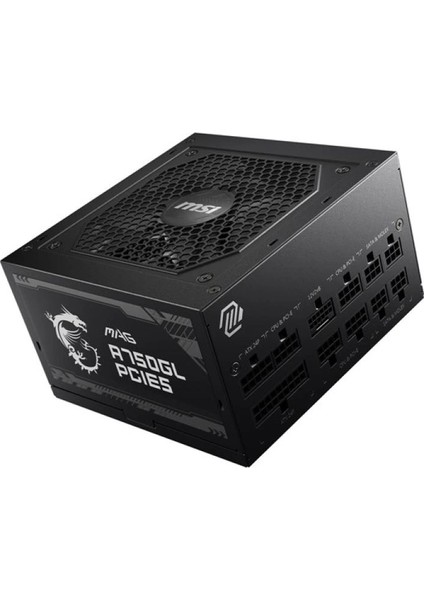 Msı 750W 80+ Gold A750GL Pcıe 5.0 Tam Modüler Power Supply