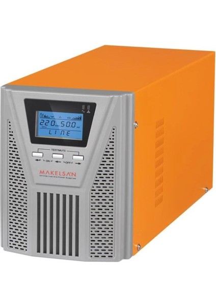 Makelsan Powerpack Se 1kva 1f/1f (2X7AH) 4/8dk Onlıne Ups