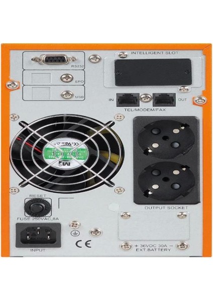 Makelsan Powerpack Se 1kva 1f/1f (2X7AH) 4/8dk Onlıne Ups