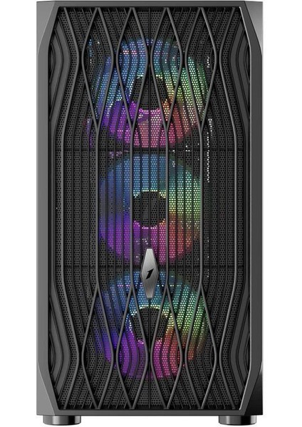 1st Player Arıya Ay7 Siyah 650W 80+ Argb 4X12CM Fan Temperli Cam Mesh USB 3.0 Atx Kasa