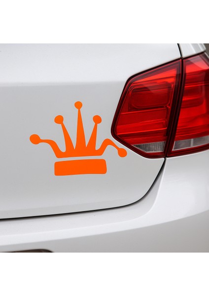 Taç Oto Sticker Sarı 15X10 cm fiyatları