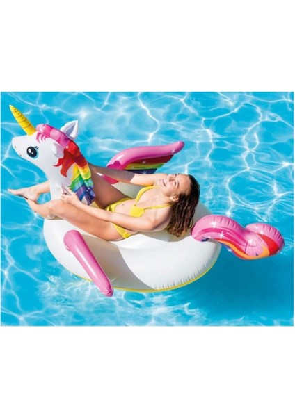 Intex Tek Boynuzlu At Tutmaçlı Ada Binici 201X140X97 cm