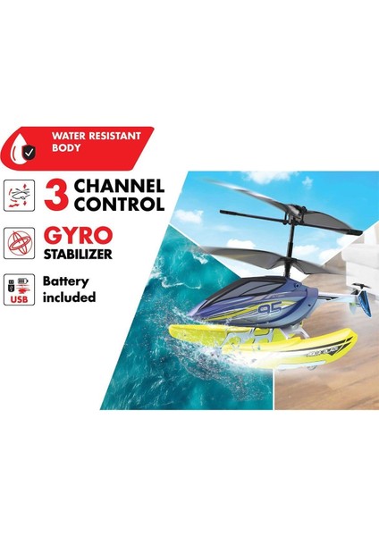Sıl 84795 Silverlit Aqua Blaze Kumandalı Helikopter