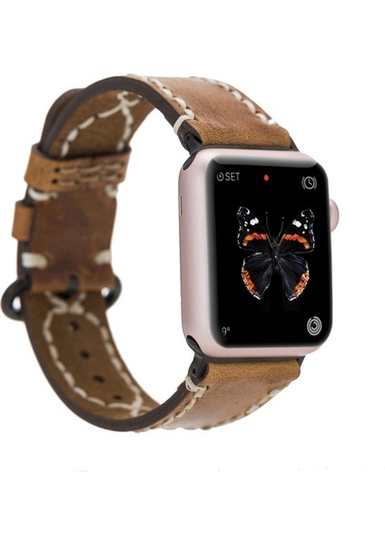 Apple Watch Uyumlu Deri Kordon 42-44-45MM Dıan V18