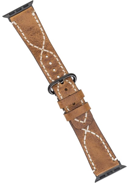 Apple Watch Uyumlu Deri Kordon 42-44-45MM Dıan V18