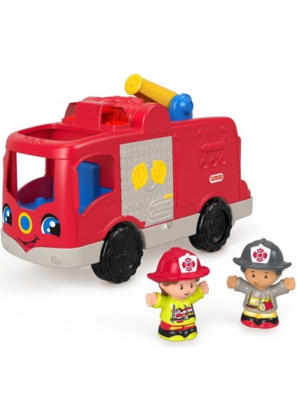 HDJ24 Fisher-Price® Little People Yardımsever Itfaiye Aracı, 1-5 Yaş
