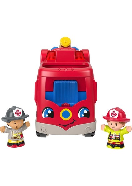 HDJ24 Fisher-Price® Little People Yardımsever Itfaiye Aracı, 1-5 Yaş