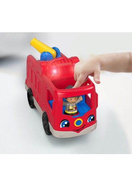 HDJ24 Fisher-Price® Little People Yardımsever Itfaiye Aracı, 1-5 Yaş