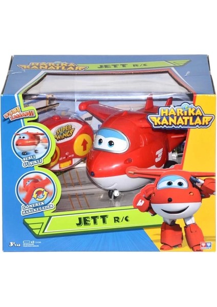Harika Kanatlar Uzaktan Kumandalı Sesli ve Işıklı Jett