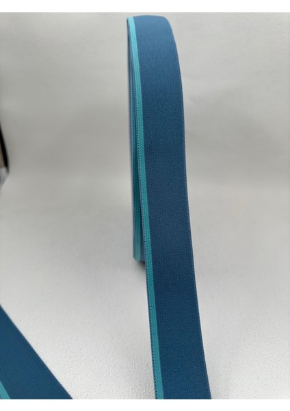 3 cm Çizgili Lastik-5 Metre (Açıkmavi-Turkuaz) fiyatları