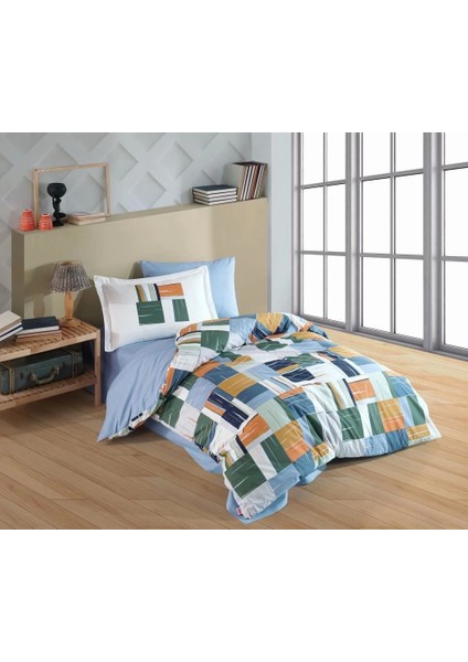 Hobby Tek Kişilik Poplin Nevresim Takımı Dream Oranj