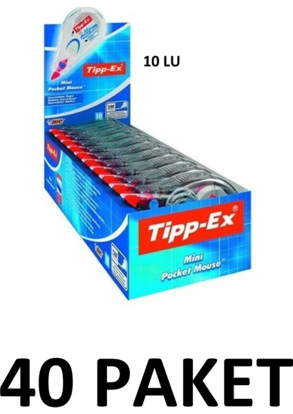40 Paket Mini Pocket Mouse Şerit Düzeltici - Daksil 5mm x 6 mt fiyatları