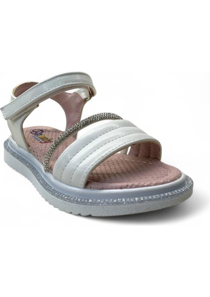 540 Kız Çocuk Okul Öncesi Taşlı Sandalet fiyatları