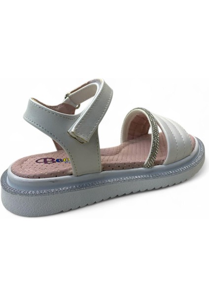 540 Kız Çocuk Okul Öncesi Taşlı Sandalet fırsatları