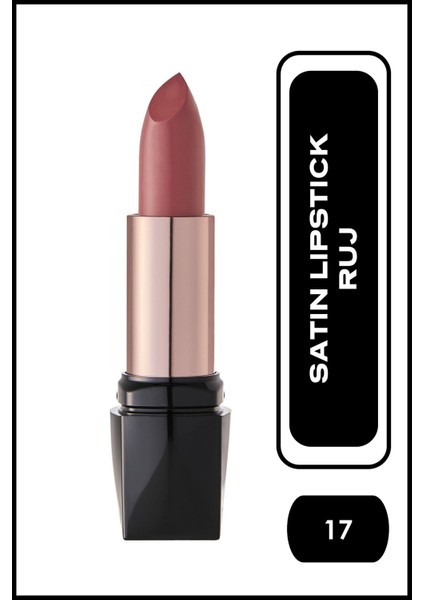 Satin Lipstick No: 17 - Ruj - 8691190397876
