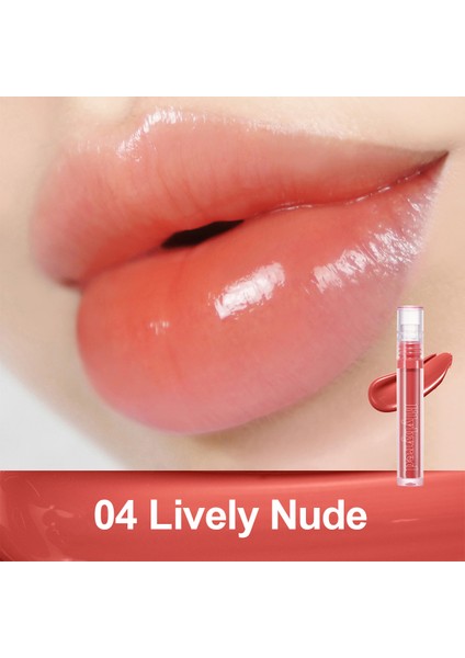 Glassy Layer Fixing Tint / Parlak, Uzun Süre Kalıcı Tint - 04 Lively Nude