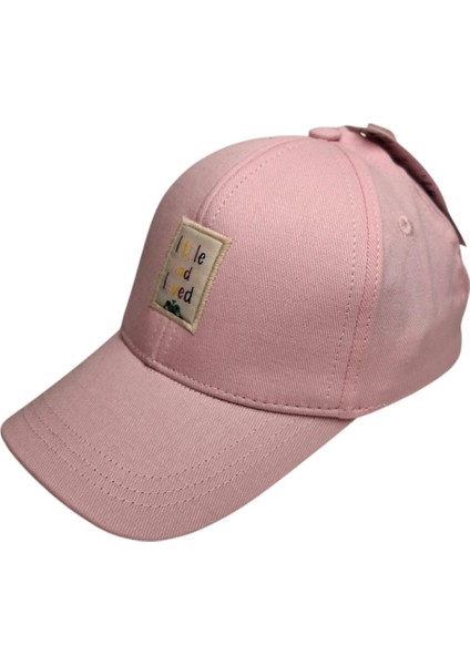 Kitti 4-8 Yaş Kız Çocuk Pudra Renk Baskı Figürlü Yazlık Şapka fiyatları