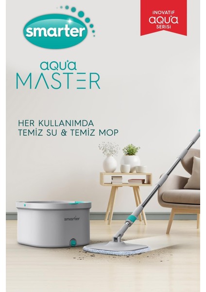 Aqua Master ve Üçgen Aparat Temiz & Kirli Suyu Ayırma Temizlik Seti Mop Paspas Cam Sileceği fiyatları