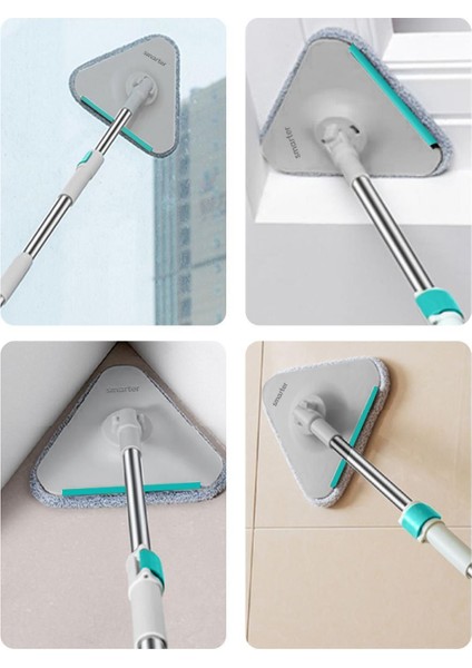 Aqua Master ve Üçgen Aparat Temiz & Kirli Suyu Ayırma Temizlik Seti Mop Paspas Cam Sileceği indirimleri