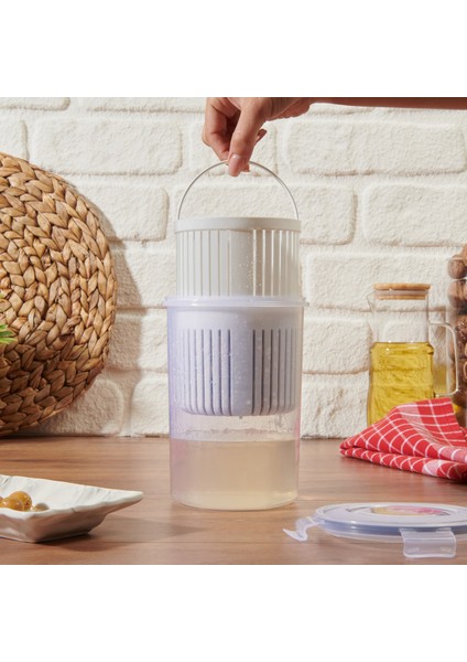 Fresh Box Süzgeçli Saklama Kabı -1500 ml