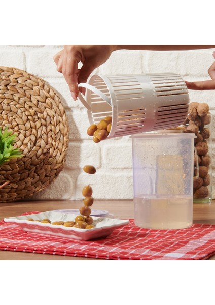 Fresh Box Süzgeçli Saklama Kabı -1500 ml