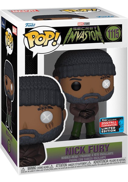 Pop! Secret Invasion – Nick Fury (2022 Fall Conv. Limited Edition) #1115 fiyatları