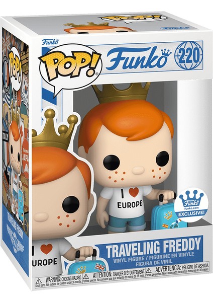 Pop! Freddy Funko - Traveling Freddy #220