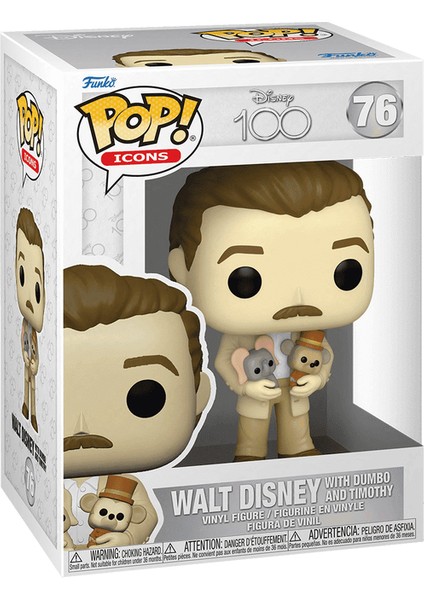 Pop! Disney 100 - Walt Disney #76 modelleri