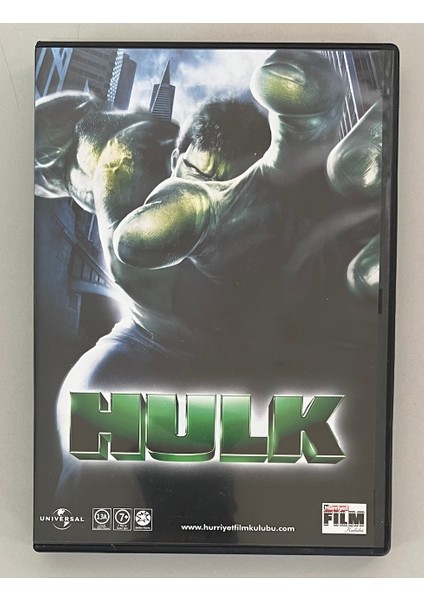 Hulk DVD (Orjinal Dönem Baskı Dvd)