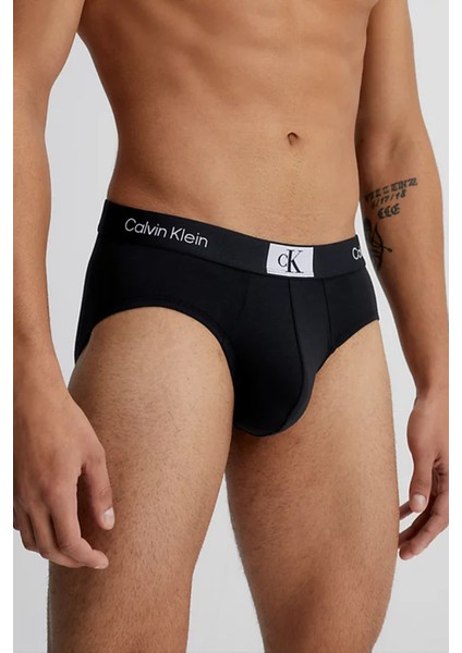 Erkek Basic 3'lü Ck Imzalı Bel Bantlı Boxer - Siyah Beyaz Gri fiyatları
