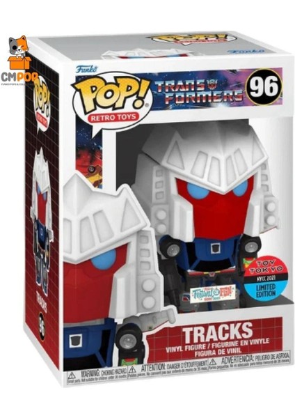 Pop! Retro Toys Transformers - Tracks Toy (Tokyo Exclusive Eccc Nycc'21) #96