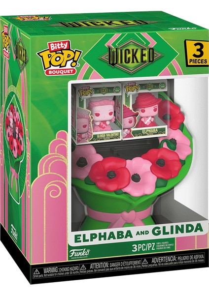 Bitty Pop! Wicked - Bouquet Elphaba & Glinda (Valentine)