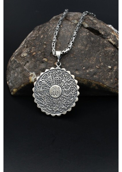 Ihlas Suresi 925 Ayar Gümüş Kolye Kral Zincir 2mm 901860 fiyatları