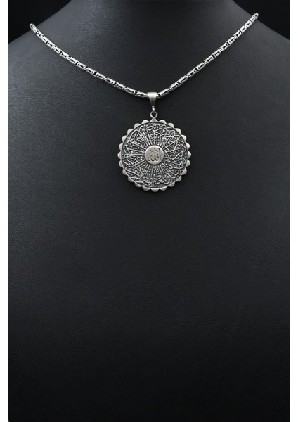 Ihlas Suresi 925 Ayar Gümüş Kolye Kral Zincir 2mm 901860 indirimleri