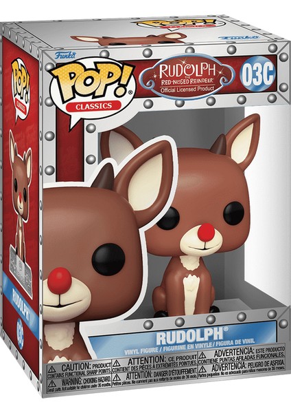 Pop! Classics - Rudolph Funko 25TH Anniversary #03C modelleri