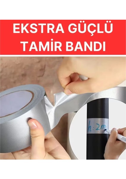 Tamir Takviye Bandı 48MM x 10M Gri 1 Adet