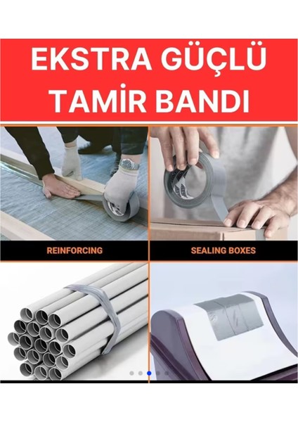 Tamir Takviye Bandı 48MM x 10M Gri 1 Adet